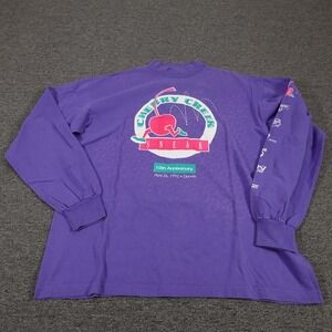 Vintage Cherry Creek Sneak Tennessee River Shirt Mens XL Purple 1992 Denver 90s